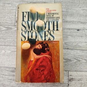Five Smooth Stones Ann Fairbairn 1968 Vintage Literary Romance Paperback